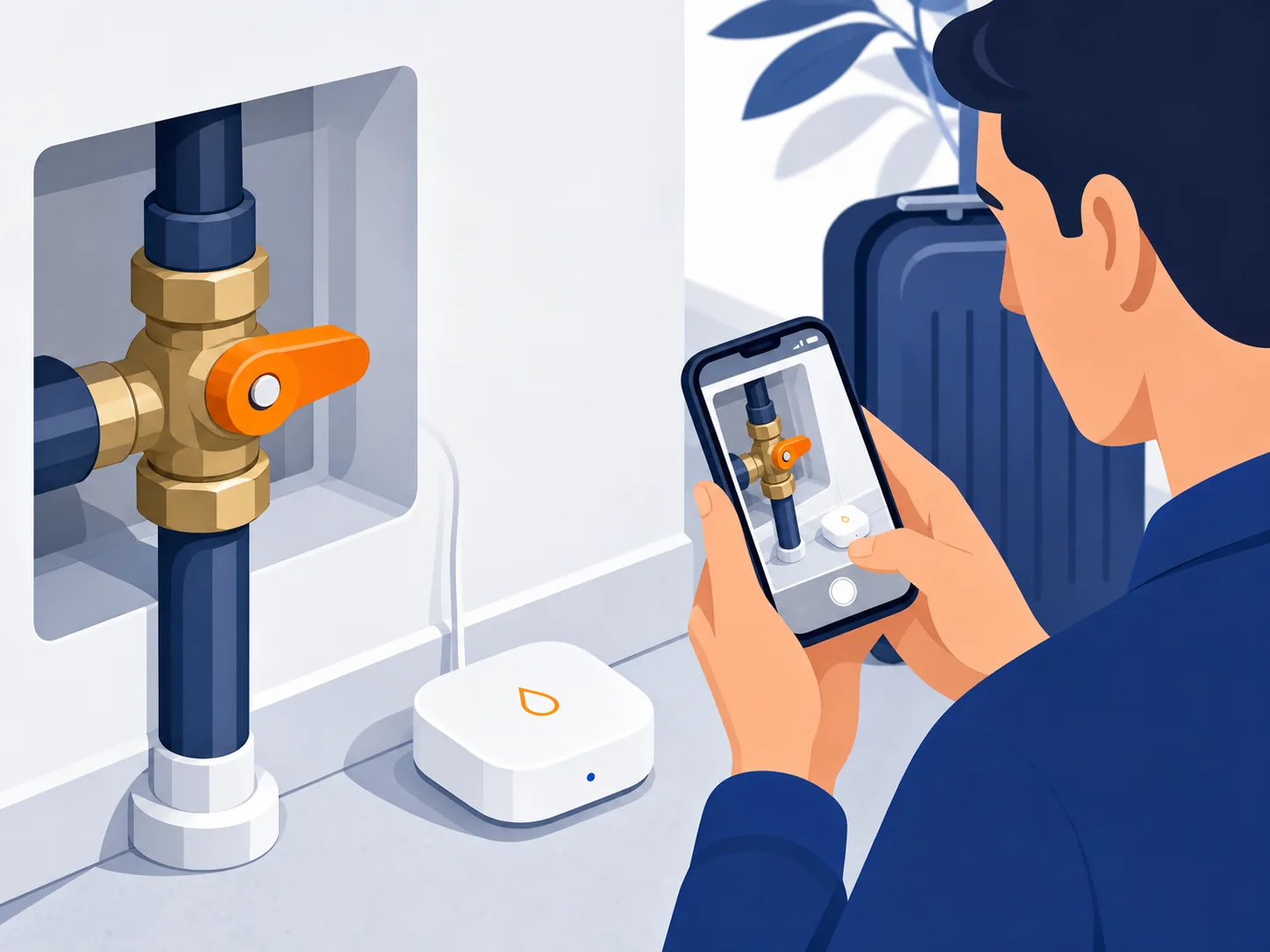 Illustrazione di supporto: Prima delle vacanze: acqua, piccoli guasti e sicurezza della casa