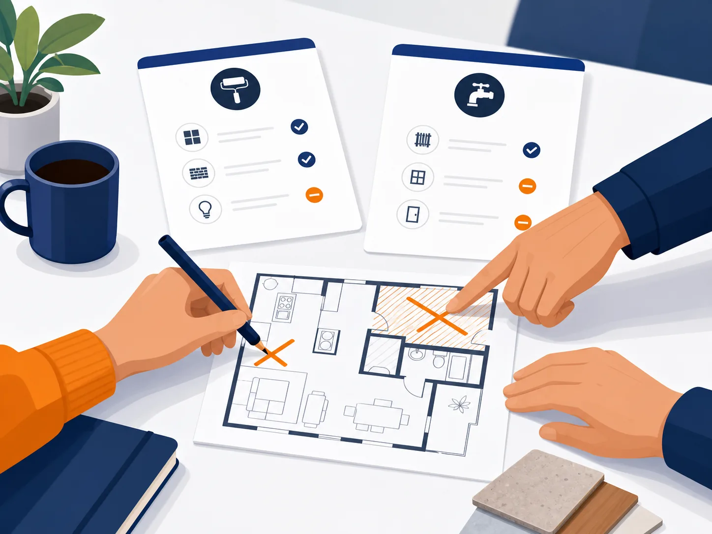 Illustrazione di supporto: Come leggere un preventivo di ristrutturazione: voci, esclusioni e domande da fare
