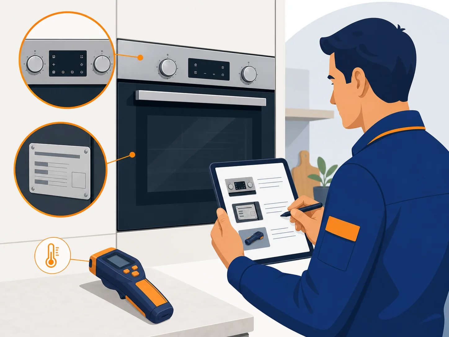 Controllo pratico per forno non scalda