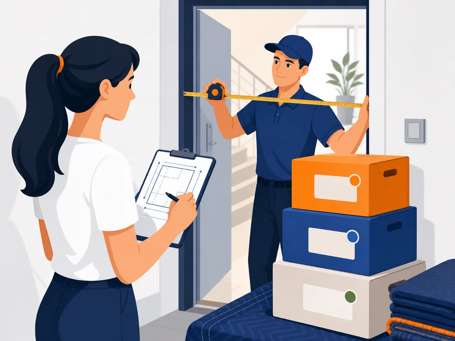 Illustrazione di supporto: Trasloco estivo: come organizzare date, accessi e preventivi senza sorprese